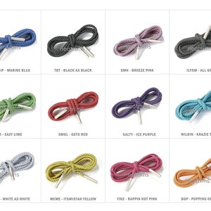 Reflective Bootlace or Hoodie Cord,Rope Shoe Lace or Tie for Sweatshirt Hoddies or Apparel Trimming 6mm,with Slick Looking Silver Metal Ends