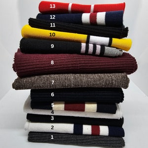 Knit Rib Cuff, Waistband,Neck Trim.Stretch Ribbing,Revamp / New Garments Cut & Sew for Cuffing Bombers Jackets.Clearance Perfect Quality