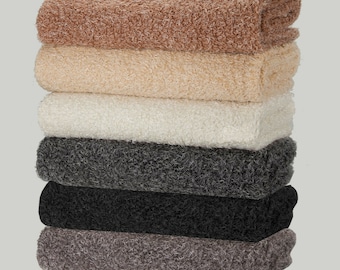 Pile Fabric, Soft Sheep Wool Fleece, 6 Natural Colours, Photography Backdrop, Quality Fabric & Material, Sewing and Craft, Neotrims