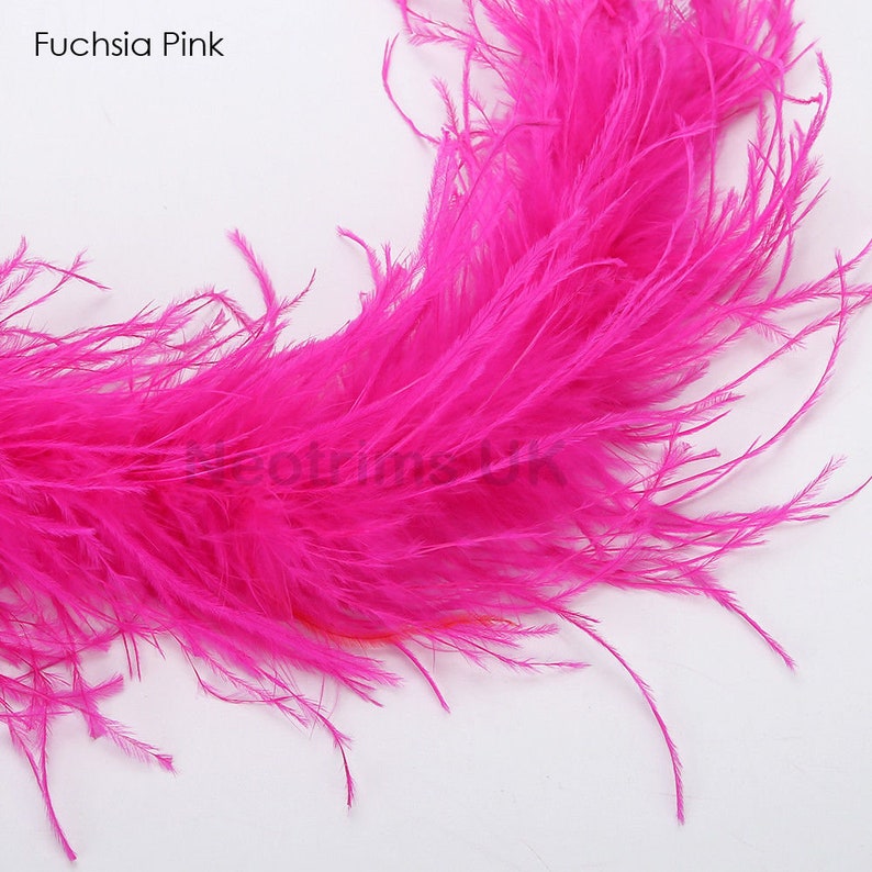 Marabou & Ostrich Feather Boa Fur Scarf for Party Burlesque Etsy UK