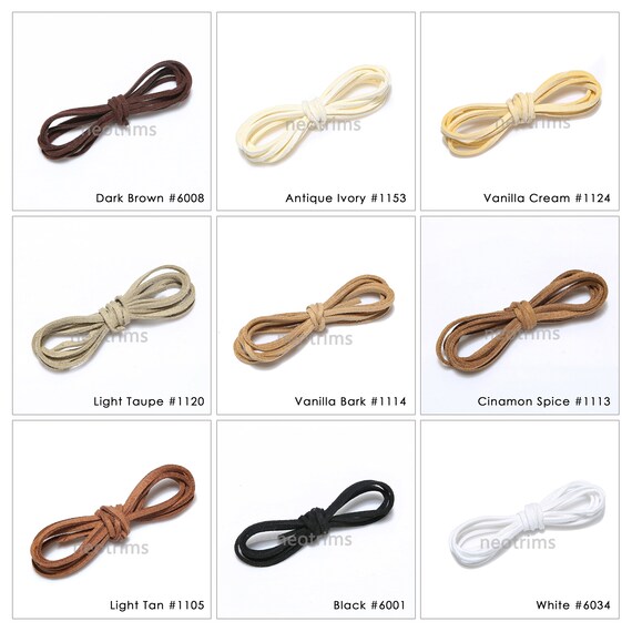 Leather Cord UK, Faux Suede Cord