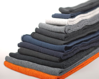 Knit Rib Cuff Waistband,Welt Ribbing & Neckband Solid Colours,Various Sizes.Stretch Trim for Revamp Old Clothing or New Garments,by Neotrims
