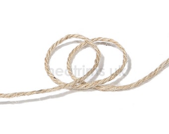 Jute Twine String Rope,3 Ply.2 3mm, 4mm, 6mm & 10mm Thick.natural  Biodegradable Garden Cord,hanging Decoration,wrapping Bundling,neotrims -   Norway