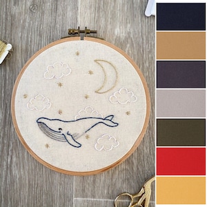 Needlework Canvas Fabric,50 x 50cm Pcs,7 Solid Colors & Ecru for Embroidery Fabric. Semi Cross Stitch Cloth for Needle Work Embroidery Craft