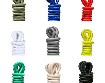 Elastic Bungee Rope Shock Cord,5 Meters, 10mm Thick Diameter.9 Colours. Tie Down Strong Heavy Duty Tarpaulin Securing,Outdoor,Banners
