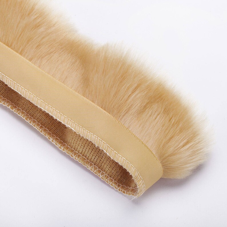 Fake Faux Fur Trimming Cheap Cuff Ribbon Trim Toys Coat Etsy