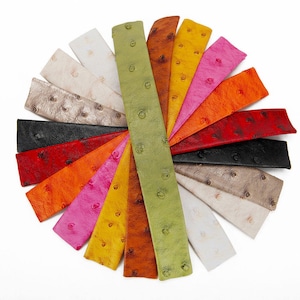 20mm Strauß entschlacken Leder Kunstleder PU Tape, Trim, Band, Trimmen, Qualität Stoff & Material, Nähen und Handwerk, Neotrims Textilien, günstige Trim