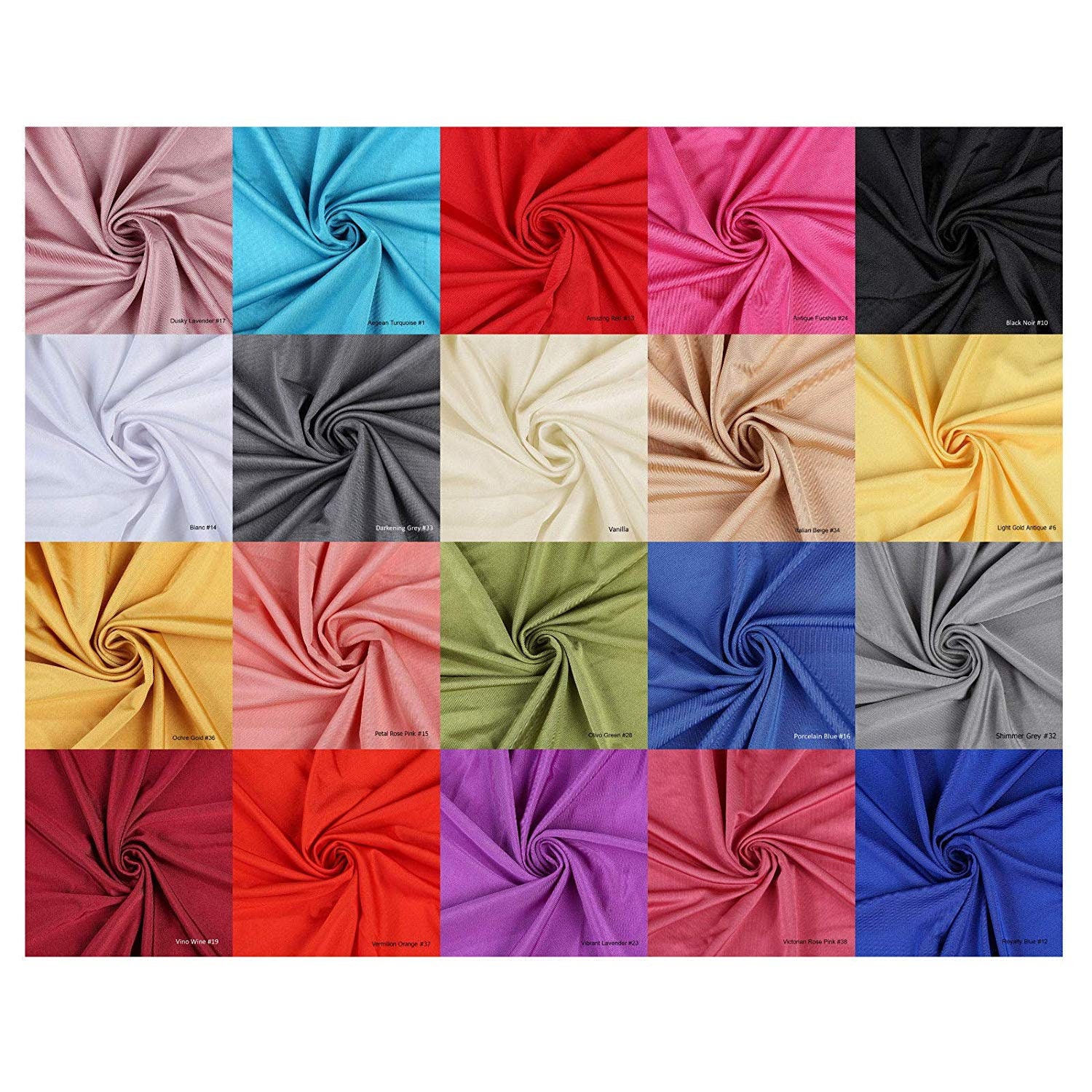 Polyester Stretch Jersey Fabric Apparel and Marquee Events Etsy UK