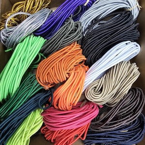 Corda elastica elastica elastica da 3 mm, confezione da 18 colori in 2,5 o 10 m ciascuno. Offerta imperdibile di Neotrims