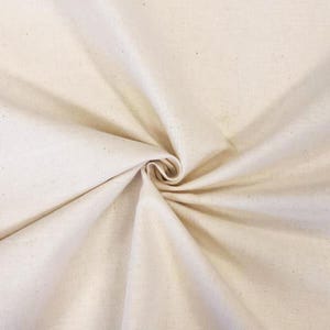 5 Meters Calico Fabric 100% NATURAL Cotton Untreated Chemical Free.60inch,Medium Weight 145gsm Choose Grade A Or Grade B- (Slightly Crease) image 2