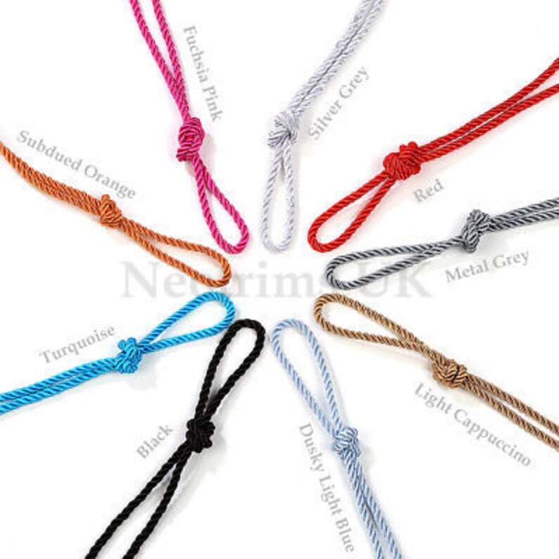 Download 6mm 3 Ply Barley Twist Cord Rope Trim Braided Piping | Etsy