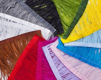 Ostrich Feather Fur Ribbon, Trimming Fringe, Fire Retardant Finish, Quality Fabric & Materials, Sewing and Crafts, Neotrims Textiles