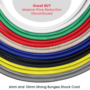 Peut inclure: Un assortiment de cordons élastiques de choc de 6 mm et 10 mm en plusieurs couleurs, dont le blanc, le vert, le rouge, le beige, le bleu, le noir, le jaune et le gris. Super Achat ! Réduction de prix massive. Arrêté.