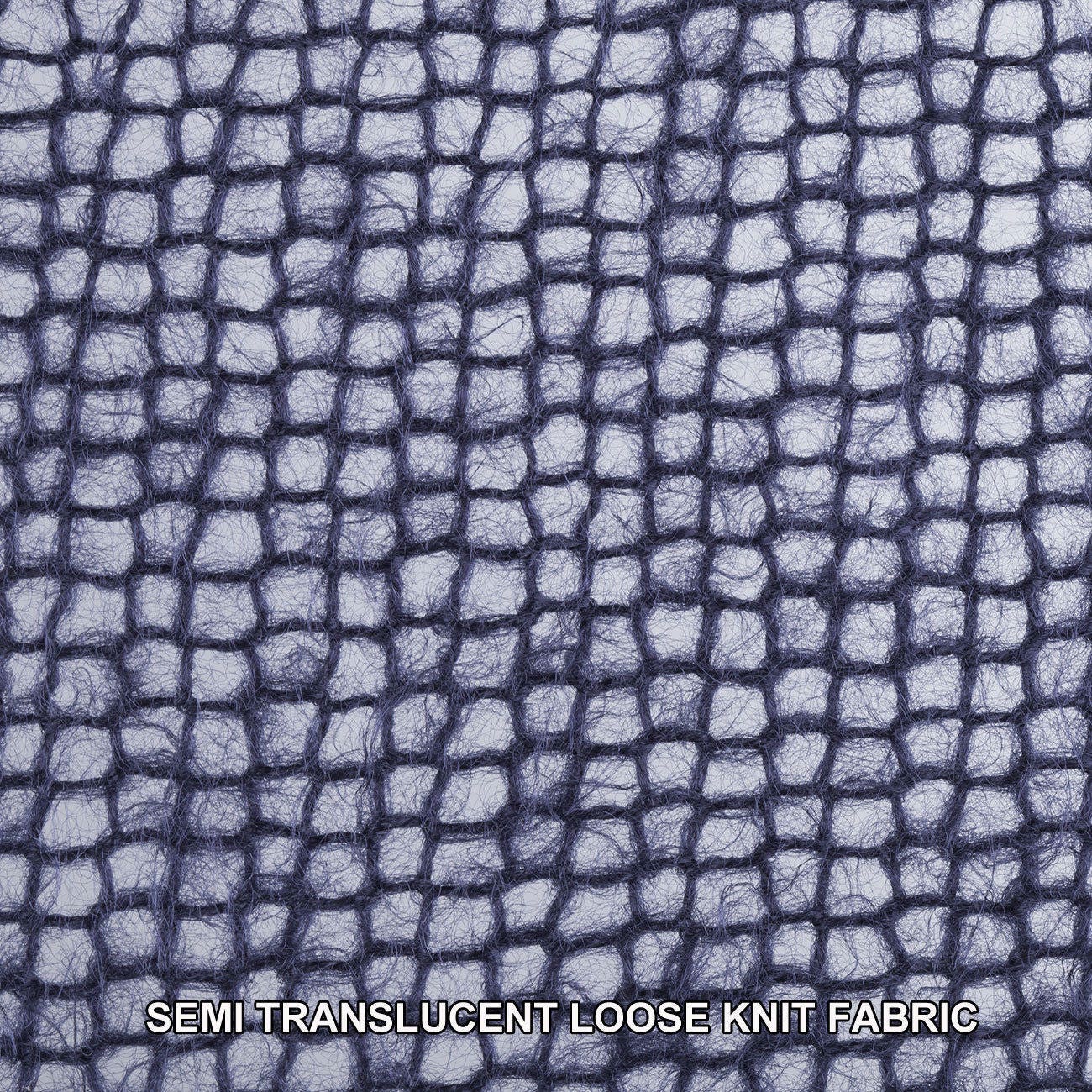 Navy Blue, Loose Knit Dress Fabric, Faux Mohair Blanket, Baby Wrap 