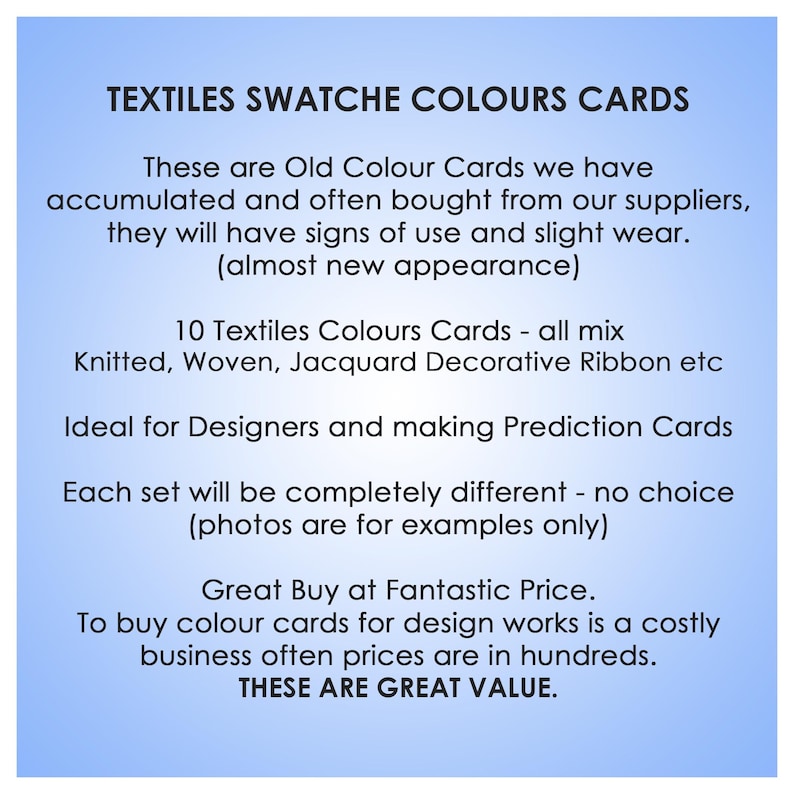 Fabric Swatches for Making Fashion Design Textile Color Prediction Book ...