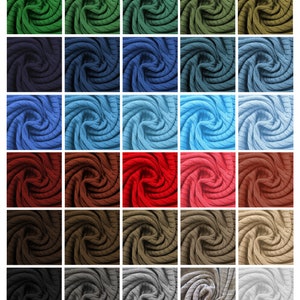Rib Knit Jersey Fabric ,4 x 2 Ribbed Texture Material, Clearance Sale, Colour Themes.Apparel Dress Making & Crafts.Neotrims British Made.