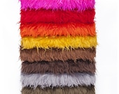 Faux Fur Fabric, Furry Sheep Wool, Photography, Fat Squares, 15 Colours, Quality Fabric Material, Sewing and Crafts, Neotrims Textiles