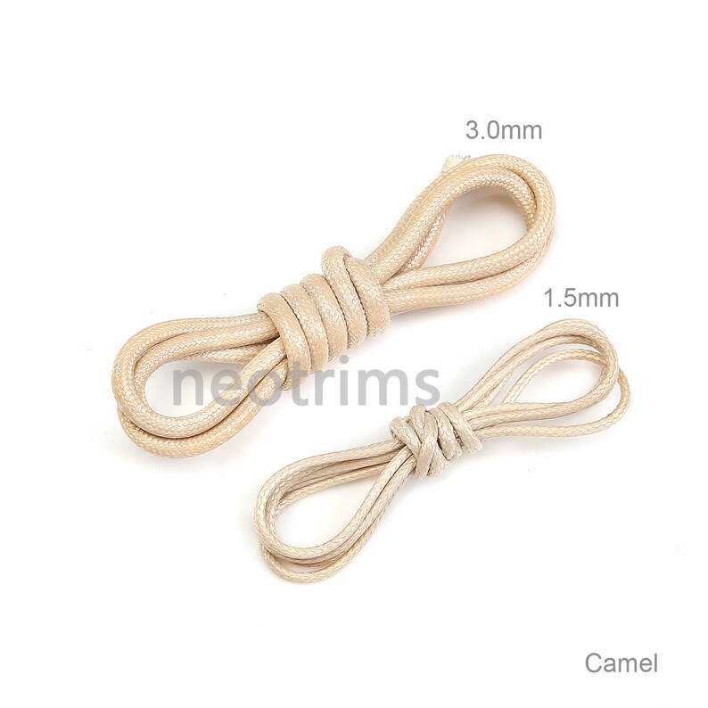 Wax Cord1.5mm and 3mm Jewellery Making String for - Etsy UK