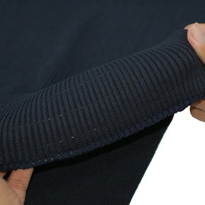 Rib Knit Cuff Waistband 2x2 Ribbing Fabric,good Quality.medium Weight ...