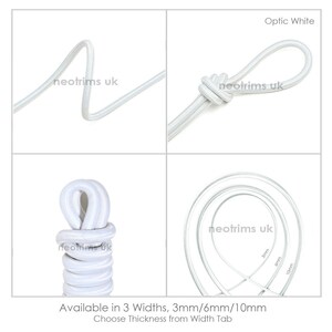 Elastiskt snöre, stretchigt elastiskt snöre, repkantning. 2 mm 3 mm, presenning hantverk metalliskt guld, silver och jacquardmönster och fluorescerande stilar bild 7