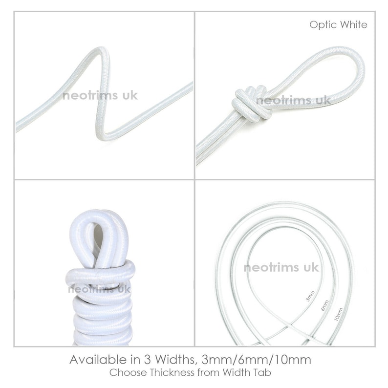 Elastiskt snöre, stretchigt elastiskt snöre, repkantning. 2 mm 3 mm, presenning hantverk metalliskt guld, silver och jacquardmönster och fluorescerande stilar bild 7