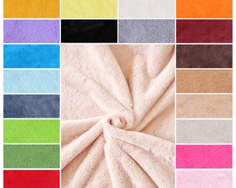 Faux Fur Fabric Panels by Neotrims – Precut 1.6 Meters x 20cm Super Soft 10mm Pile Luxurious – 21 Colours for Crafting Garment Decoration