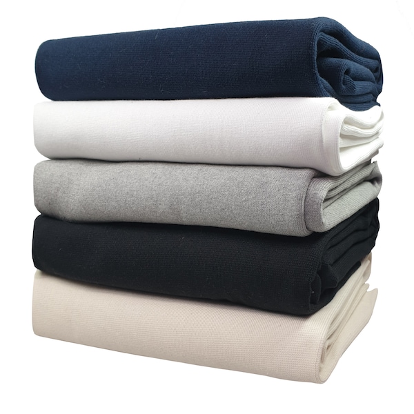 Côtes épaisses assorties au sweat-shirt Bullet. Coton élasthanne. Côtes extensibles recommandées pour correspondre au tissu Bullet - CTES UNIQUEMENT