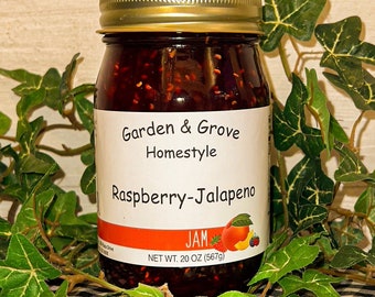 Garden & Grove - Raspberry Jalapeno Jam