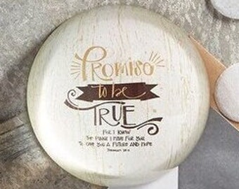 Promise To Be True - Glass Dome Paperweight