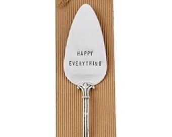 Happy Everything Cake Server