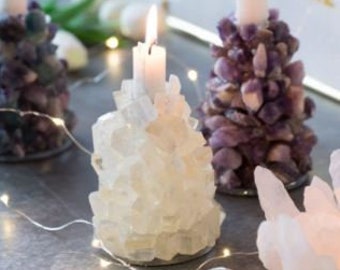 Candle Holder, Crystal Candle Holder, Decorative