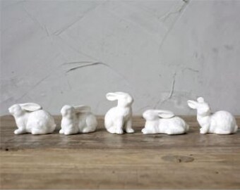 Mini Ceramic Bunnies