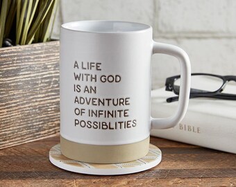 Life With God - Stoneware Mug