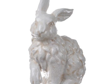 Posed Rabbit Figurine