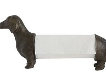 Dog Paper Towel Holder