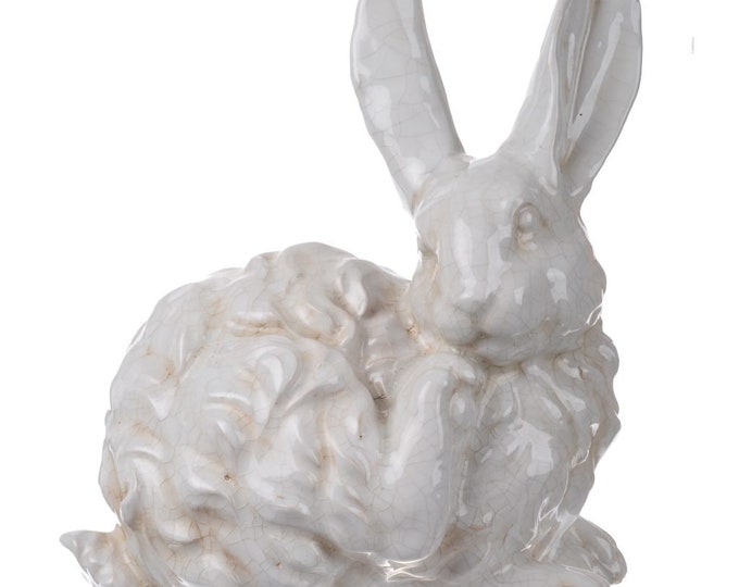 Posed Rabbit Figurine