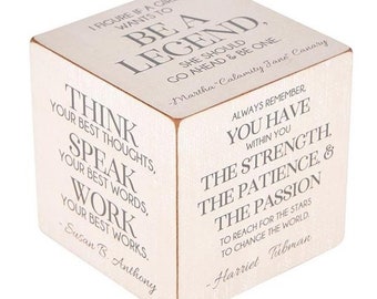 Empowerment - Inspirational Quote Cube