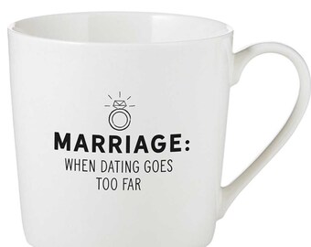 Marriage Mug | Funny Coffee Mug, Sarcastic Mug, Sayings, Gag Gift