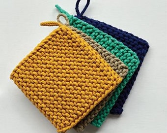 Cotton Crocheted Pot Holders