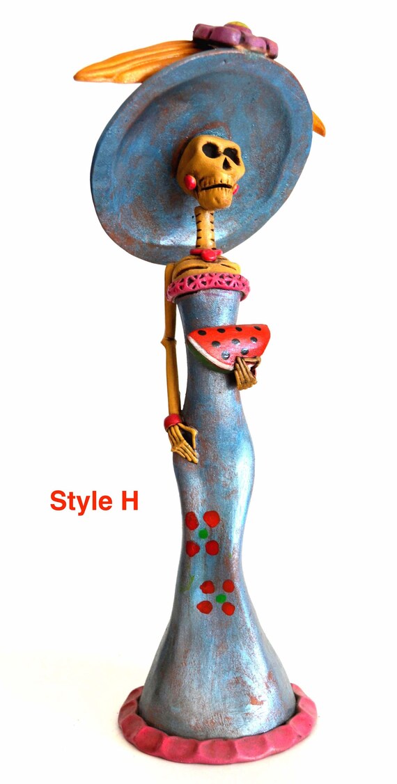 Traditional Day of the Dead X-large Painted Catrina