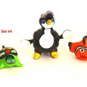 Set of 5 different bobblehead alebrijes