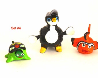 Set of 5 different bobblehead alebrijes