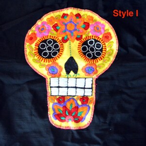 Dia de Muertos Skull Pillow cover