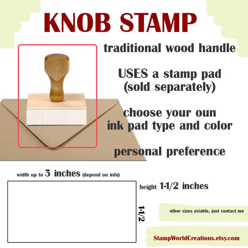 State Stamp Tennessee Address Stamp TN Custom Address Stamp Etsy