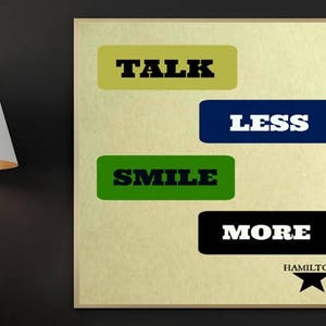 Hamilton Digital Prints, Talk Less Smile More, Hamilton Musical, Hamilton Poster, Hamilton Lyrics, Hamilton Art, Broadway, Printable Art
