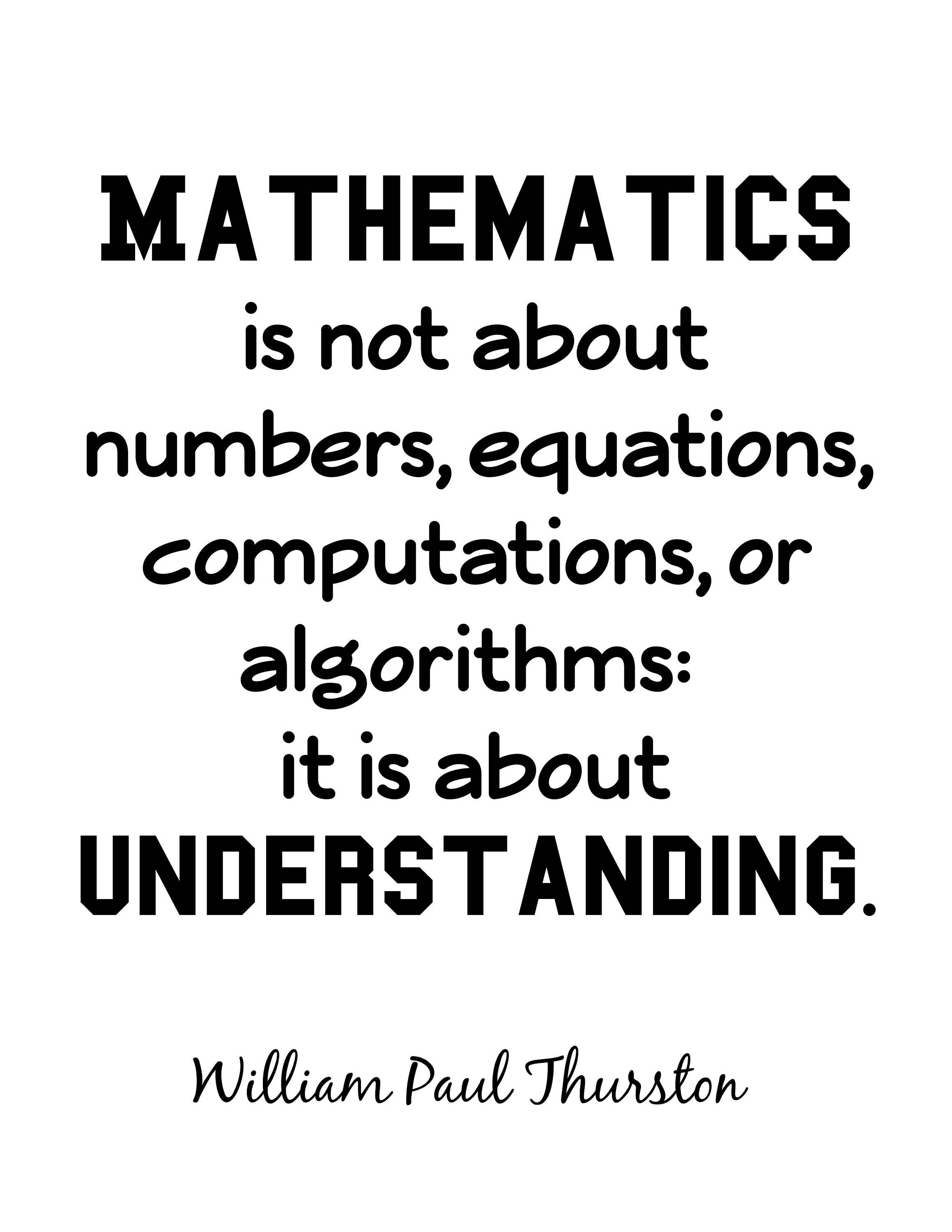Math Numbers Quotes