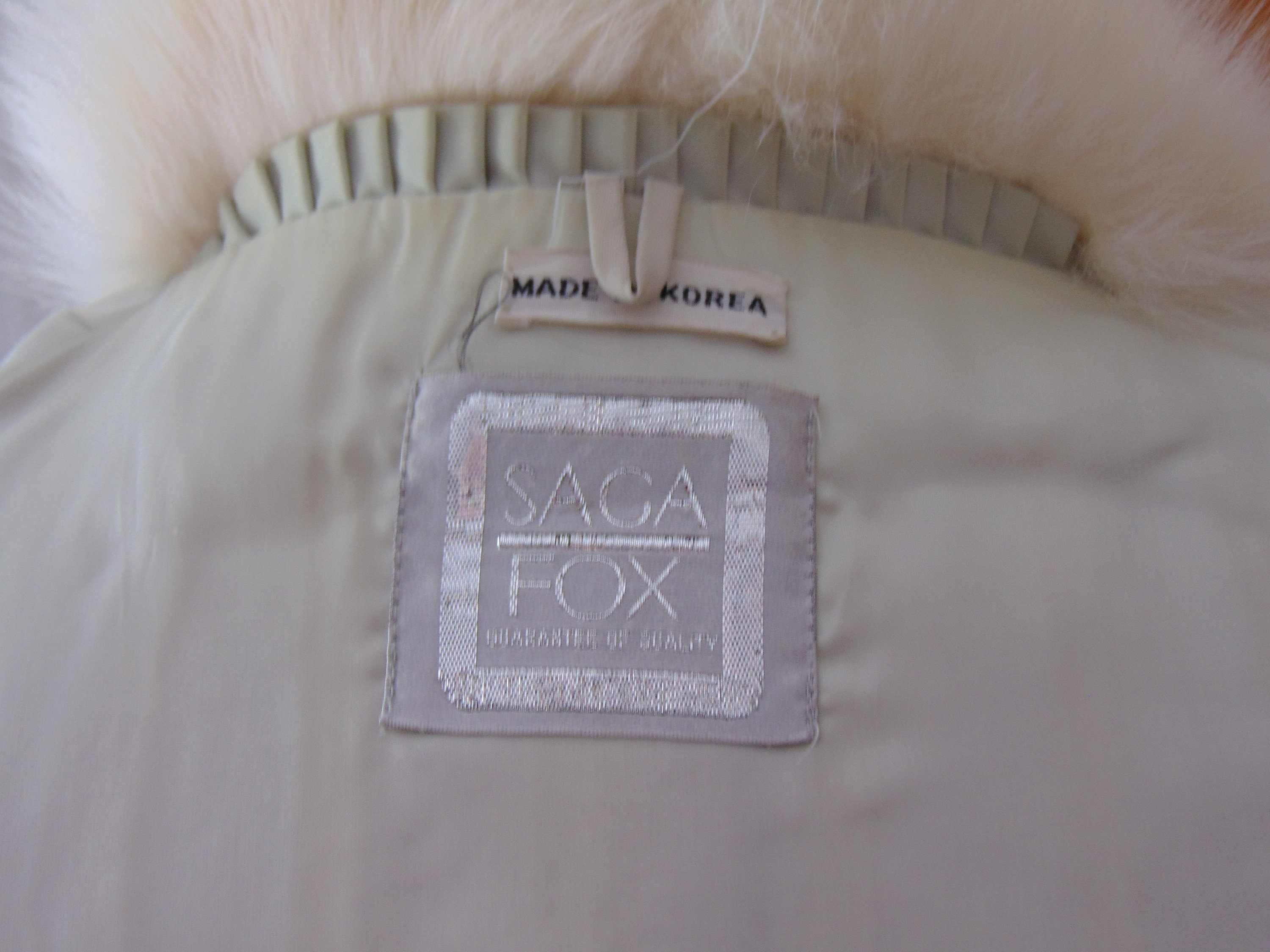 Natural Fur Fox Jacket, Blue Fox Furs, Fox Fur Jackets
