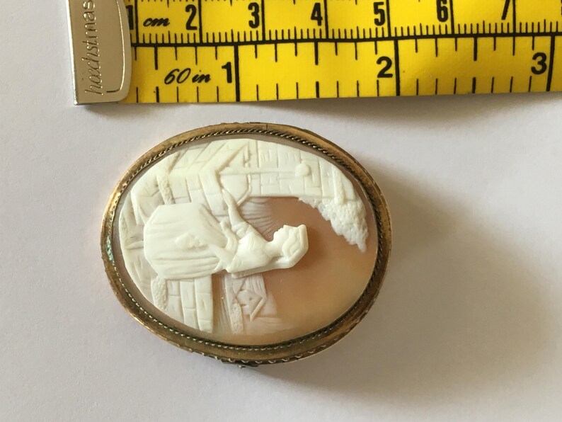 Christmas- Mothers Day- Valentines Day /& Birthday Gifts Business Luncheons Cruises Holidays 1800s Cameo Brooch Perfect For Weddings