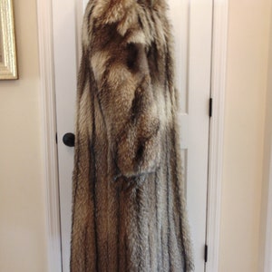 Raccoon Fur Coat-tanuki Fur Coat-full Length Raccoon Fur Coat-fur Coat ...