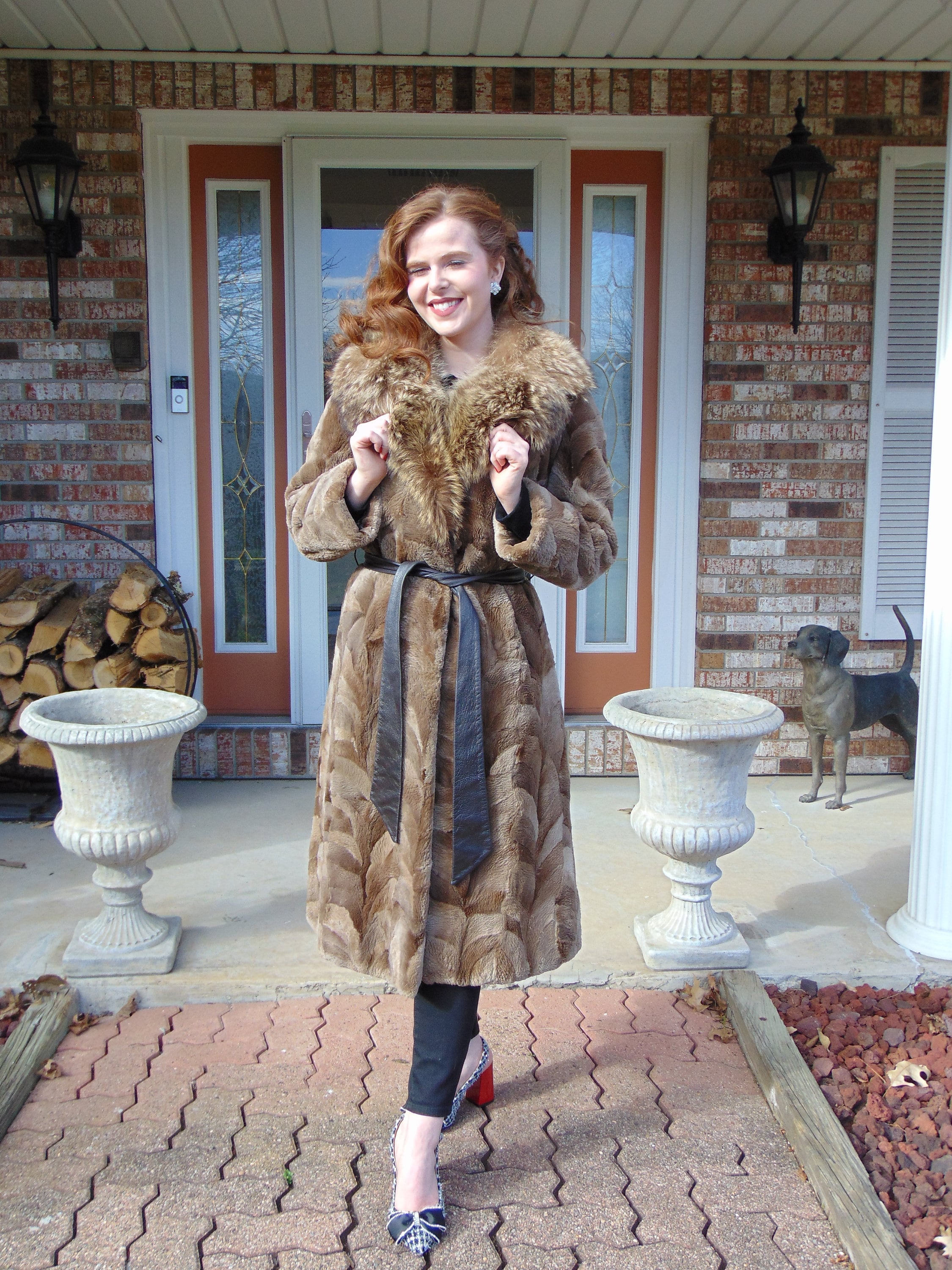VICTIM『RECYCLE BEAVER COAT』 Full Length Beaver Coat great condition | eBay
